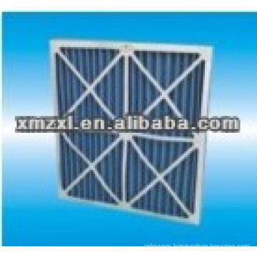 cardboard frame pleated air filter